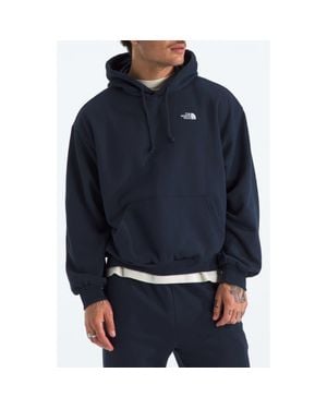 The North Face Evolution Embroidered Oversize Hoodie - Blue