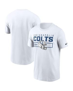 Nike Indianapolis Colts Primetime Helmet Essential T-Shirt - White