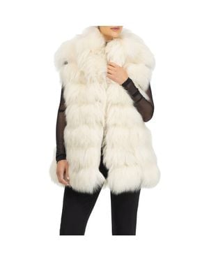 Gorski Genuine Shearling Vest - Natural