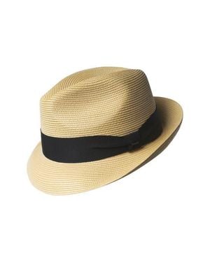 Bailey Craig Woven Fedora - Natural