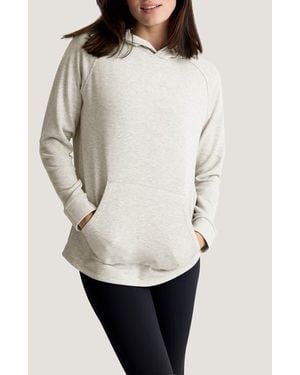 Free Fly Lightweight Fleece Hoodie - White
