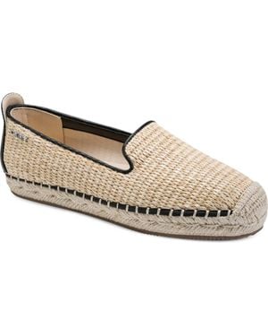 DKNY Mallandra Platform Espadrille Flat - White