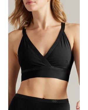 Rhone Banded Hi-Form Sports Bra - Black
