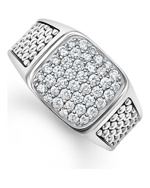 Lagos Anthem Diamond Ring - Metallic