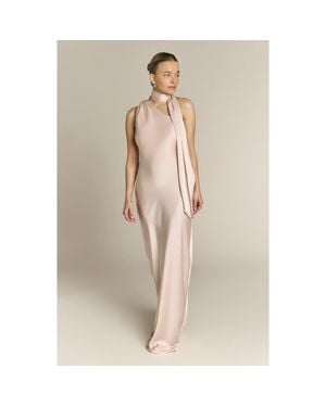 Rewritten Raye One Shoulder Dress - Natural