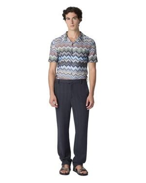 Missoni Classic Pants - Blue