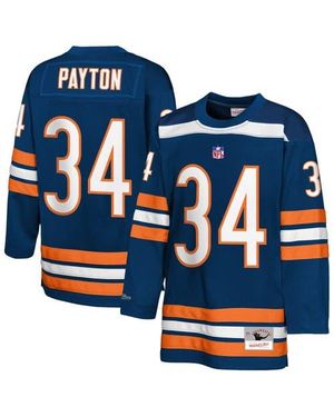 Mitchell & Ness Youth Walter Payton Chicago Bears Hockey Fashion Jersey - Blue
