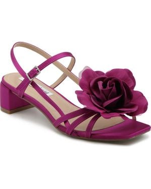Charles David Deb Slingback Mary Jane Sandal - Purple