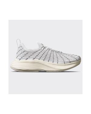 Athletic Propulsion Labs Techloom Zipline Light Fog Harbor Pristine Sneaker - White