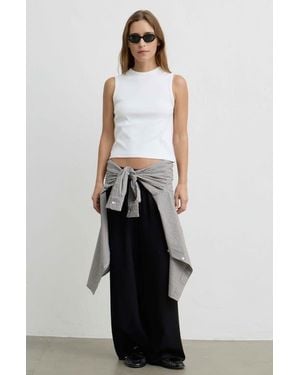 ALMINA CONCEPT Classic Round Neck Tank - White