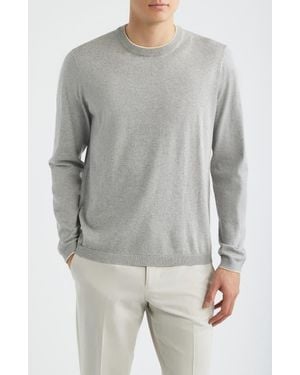Jack Victor Dan Cotton Sweater - Gray