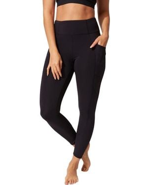 Threads For Thought Rita High Waist Pocket Leggings - Black