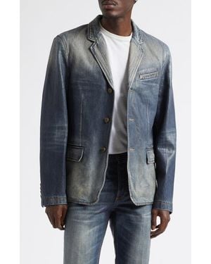 Burberry Ricky Denim Sport Coat - Blue