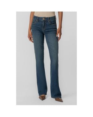 Kut From The Kloth Natalie Low Rise Bootcut Jeans - Blue