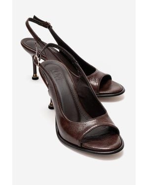 Prologue Shoes Iselin Stiletto Sandal - Black
