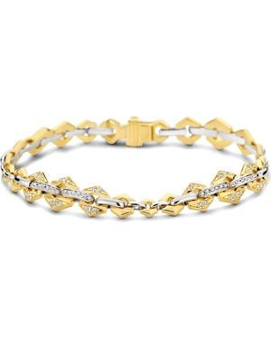 DRIES CRIEL Flow Graduated Diamond Chain Bracelet - Metallic