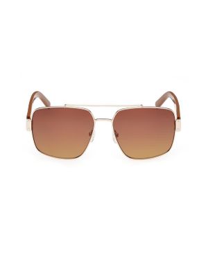 MCM 58Mm Navigator Sunglasses - Brown
