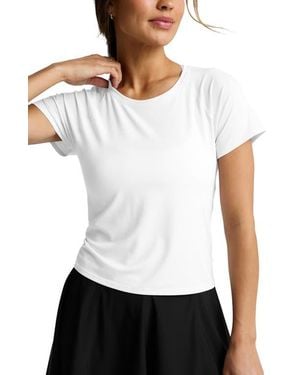 Beyond Yoga Breezeweight Active T-Shirt - White