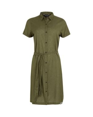 Regatta Rema Shirt Dress - Green