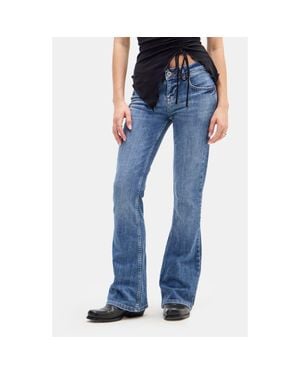 BDG Brooke Low Rise Flare Jeans - Blue