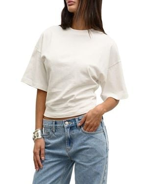 Bayse Lex Cotton T-Shirt - White