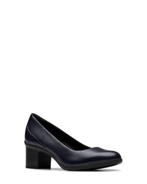 Clarks Shaya Poppy Pump - Blue