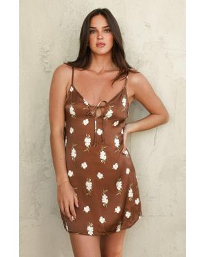 Dippin' Daisy's Botanical Dress - Brown