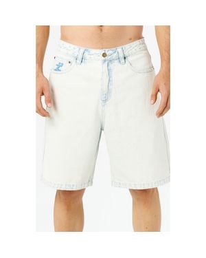 Rip Curl Liquid Trips Denim Shorts - White