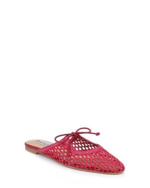 Badgley Mischka Xailee Woven Mule - Red