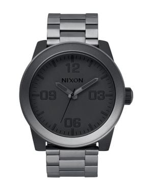Nixon The Corporal Bracelet Watch - Gray