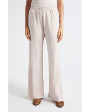 Leset Nando Cotton Lounge Pants - Pink
