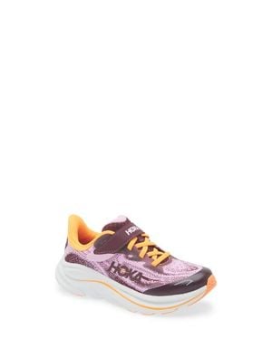 Hoka One One Kids' Clifton 10 Running Sneaker - Pink