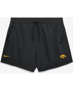 Nike Iowa Hawkeyes Primary Logo Form Shorts - Black