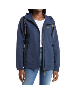 L.L. Bean Mountain Classic Water Resistant Nylon Jacket - Blue