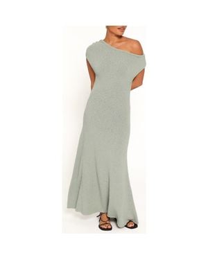 Petal & Pup Linora Off Shoulder Maxi Dress - Green