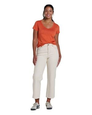 Toad & Co. Balsam Cutoff Jean - White