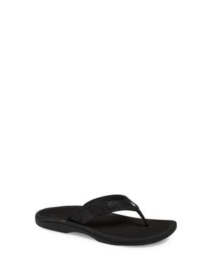 Olukai Ohana Flip Flop - Black