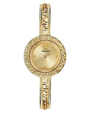 Versace Greca Pendant Bracelet Watch Set, 28Mm - Metallic