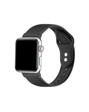 The Posh Tech Silicone Band For Apple Watch - Black
