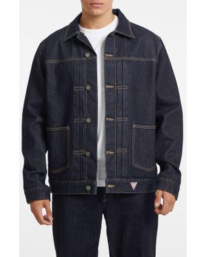 Guess Denim Trucker Jacket - Blue