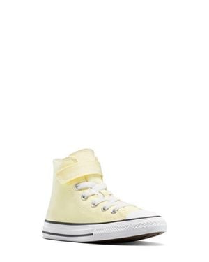Converse Kids' Chuck Taylor All Star Easy On Canvas High Top Sneaker - White