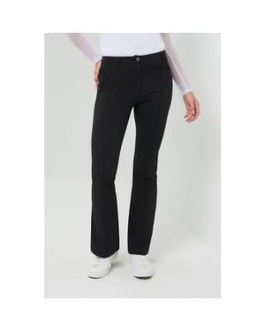 Anatomie Katya Ultralight Flare Pant With Pintucking - Black