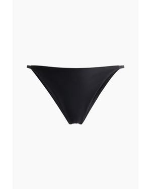 H&M Brazilian Bikini Bottoms With Lycra Xtra Life - Black