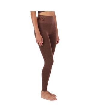 Mons Royale Solace Merino Seamless Legging - Brown