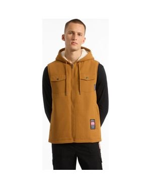 Ecko' Unltd Shearling Vest - Metallic