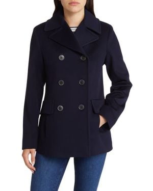 Fleurette Ali Wool Peacoat - Blue