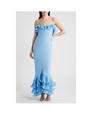 strapless open back dress A-Line/Princess Off-the-Shoulder Asymmetrical Ankle-Length Mother of t