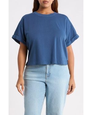 City Blues Brie Boxy Sweatshirt - Blue