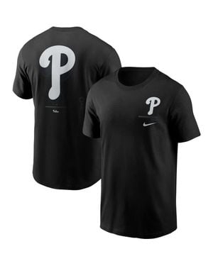 Nike Philadelphia Phillies Bar Loading T-Shirt - Black