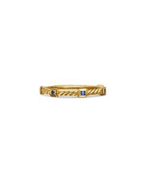 David Yurman Cable Collectibles Stack Ring - Black